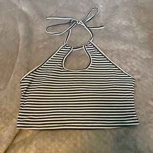 Striped Crop top